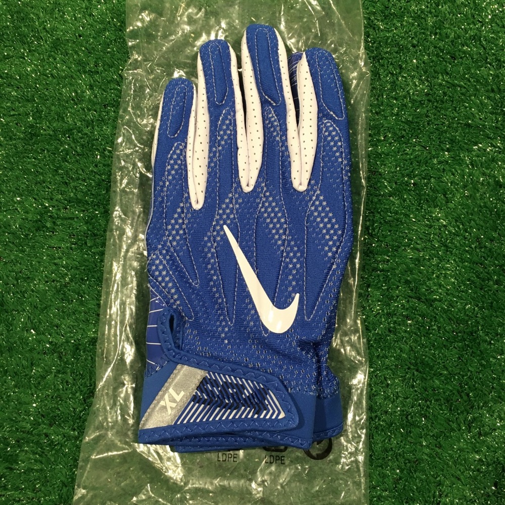 NEW NFL NIKE SUPERBAD 4.0 PADDED WR FOOTBALL GLOVES